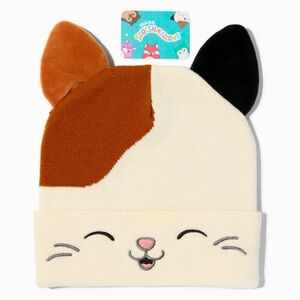 Squishmallows Cam The Calico Cat Youth Beanie Hat | OS NWT